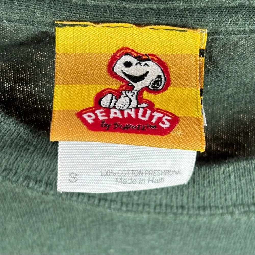 Vintage Peanuts Shirt Womens Small Christmas Charlie Brown Gang Crewneck T Gift - Picture 2 of 4